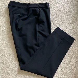 J Crew Slim Cropped Ruby Black Pant
